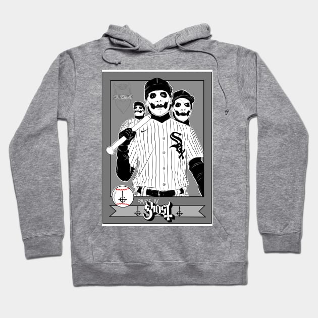 Baseball Papa Hoodie by ImSomethingElse